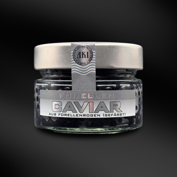 Forellen Caviar schwarz