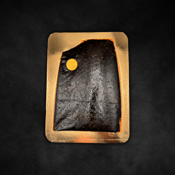 Kaltgeräucherter Lachs am Stück - Wasabi/ Nori